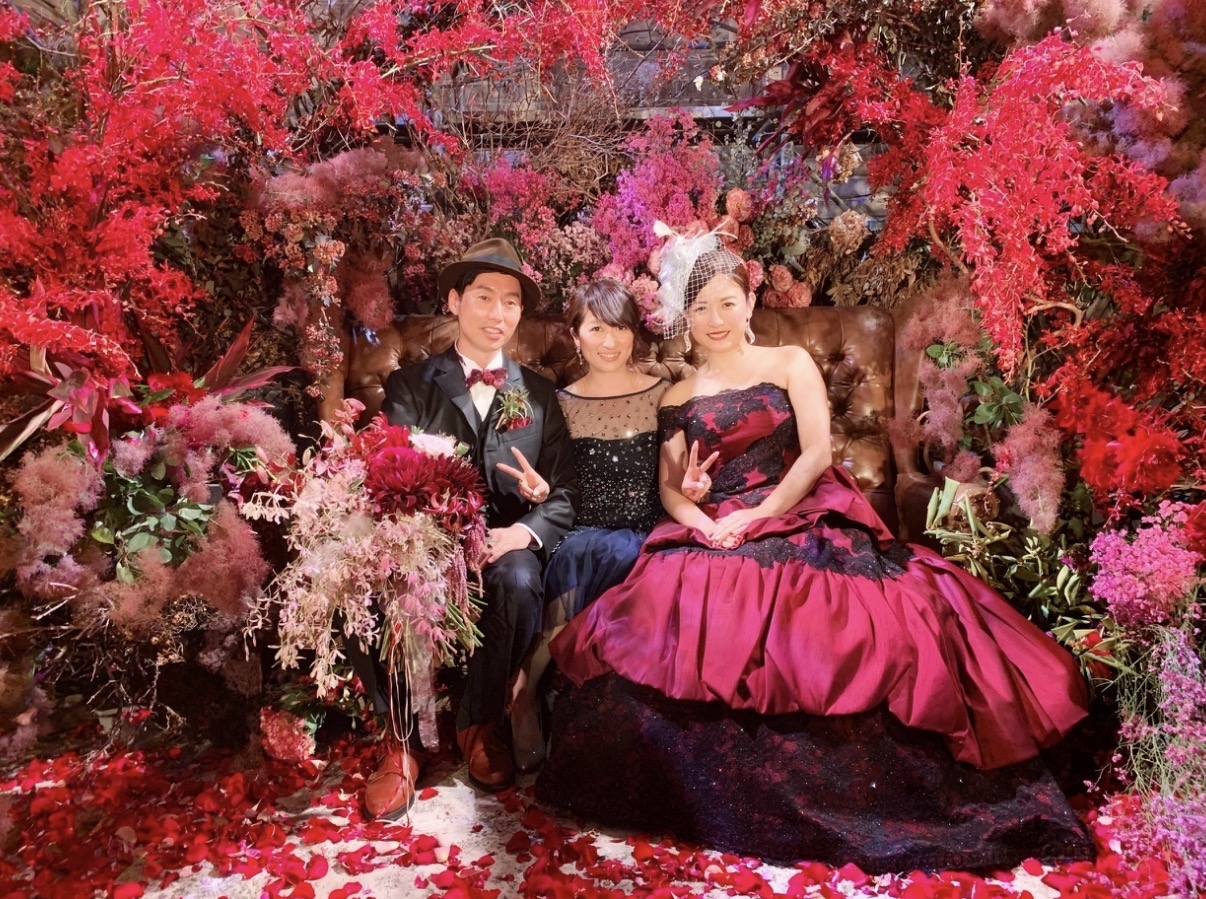 【ご結婚披露宴】OG会員さんのご結婚披露宴に参列させて頂きました♡