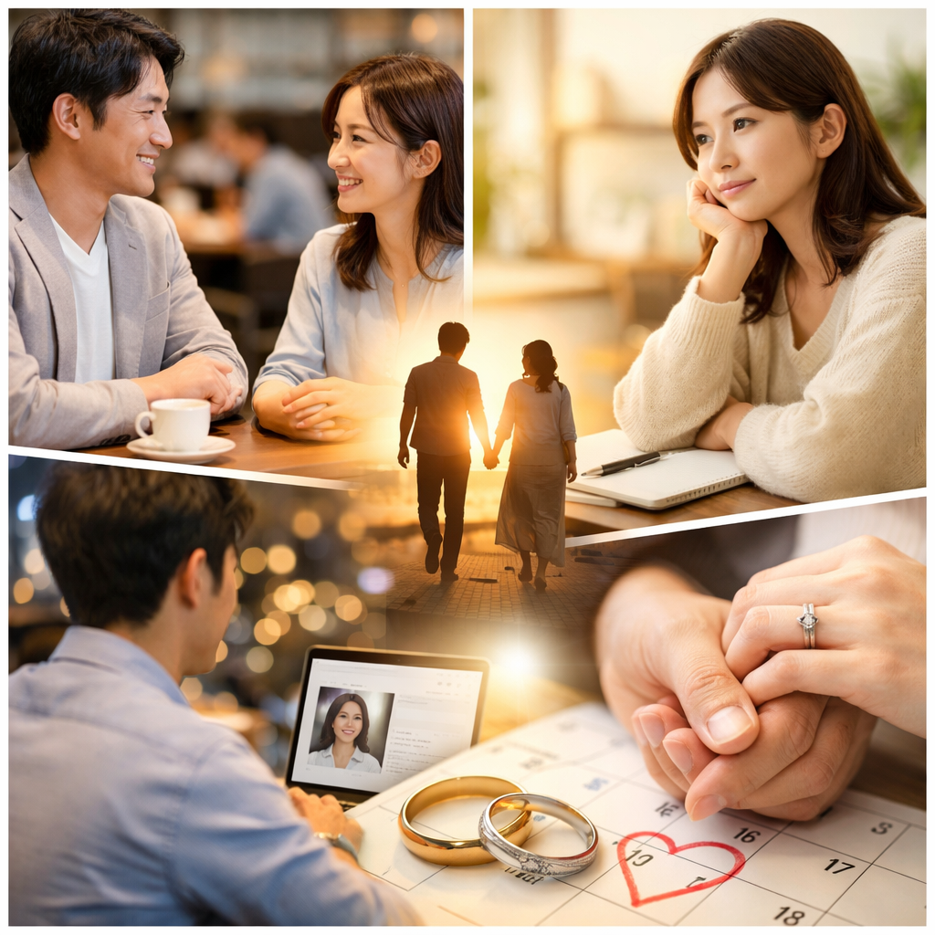 大人の婚活。"まだ大丈夫"と"もう遅い"の間で立ち止まっているあなたへ